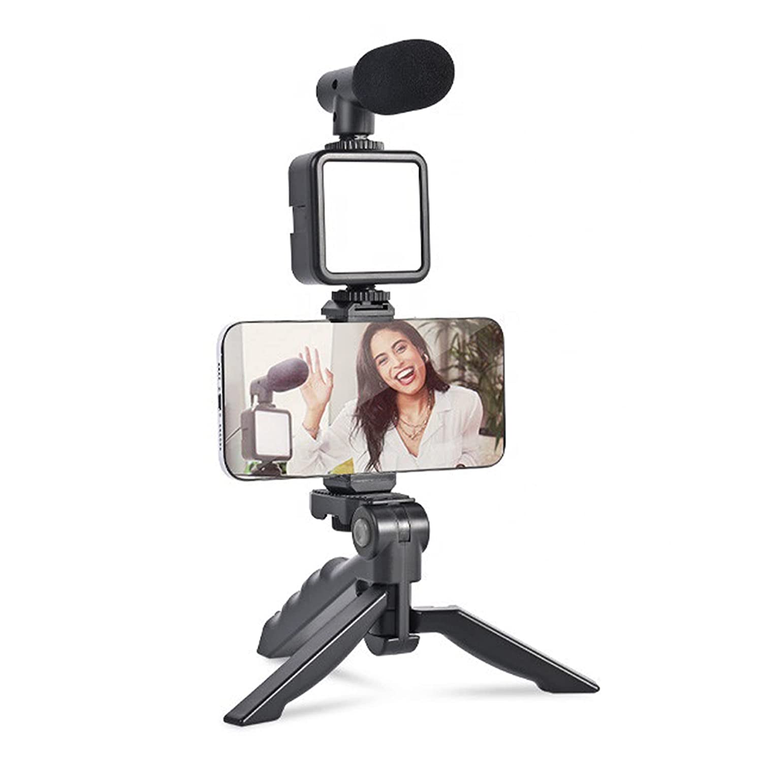 Ay-49 Video Making Tripod Kit For Vlogging