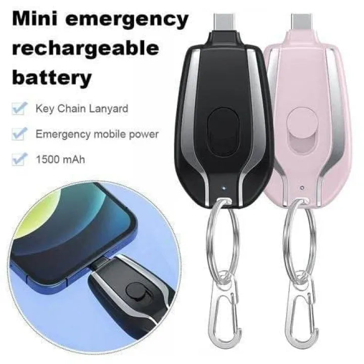 Keychain PowerBank 1500 MAH