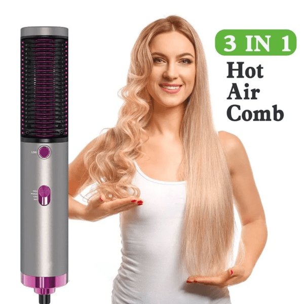 Hot Air Hair Dryer Brush 3 In 1 - GM Collections