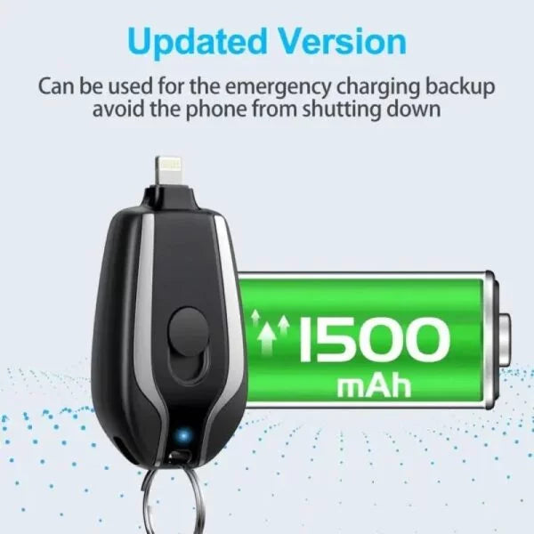 Keychain PowerBank 1500 MAH