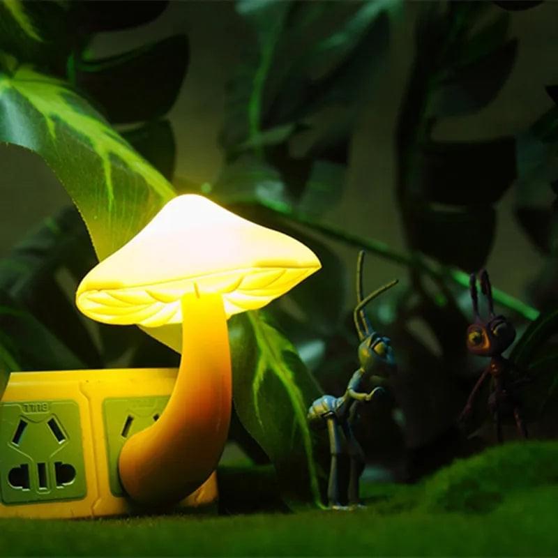 Led Mushroom Plug-in Night Light - GM Collections